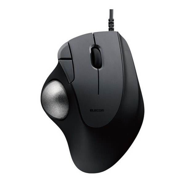 M-IT10URBK ブラック [トラックボール マウス (有線 5ボタン 人工ルビーユニット エルゴノミクス IST)] メーカー直送