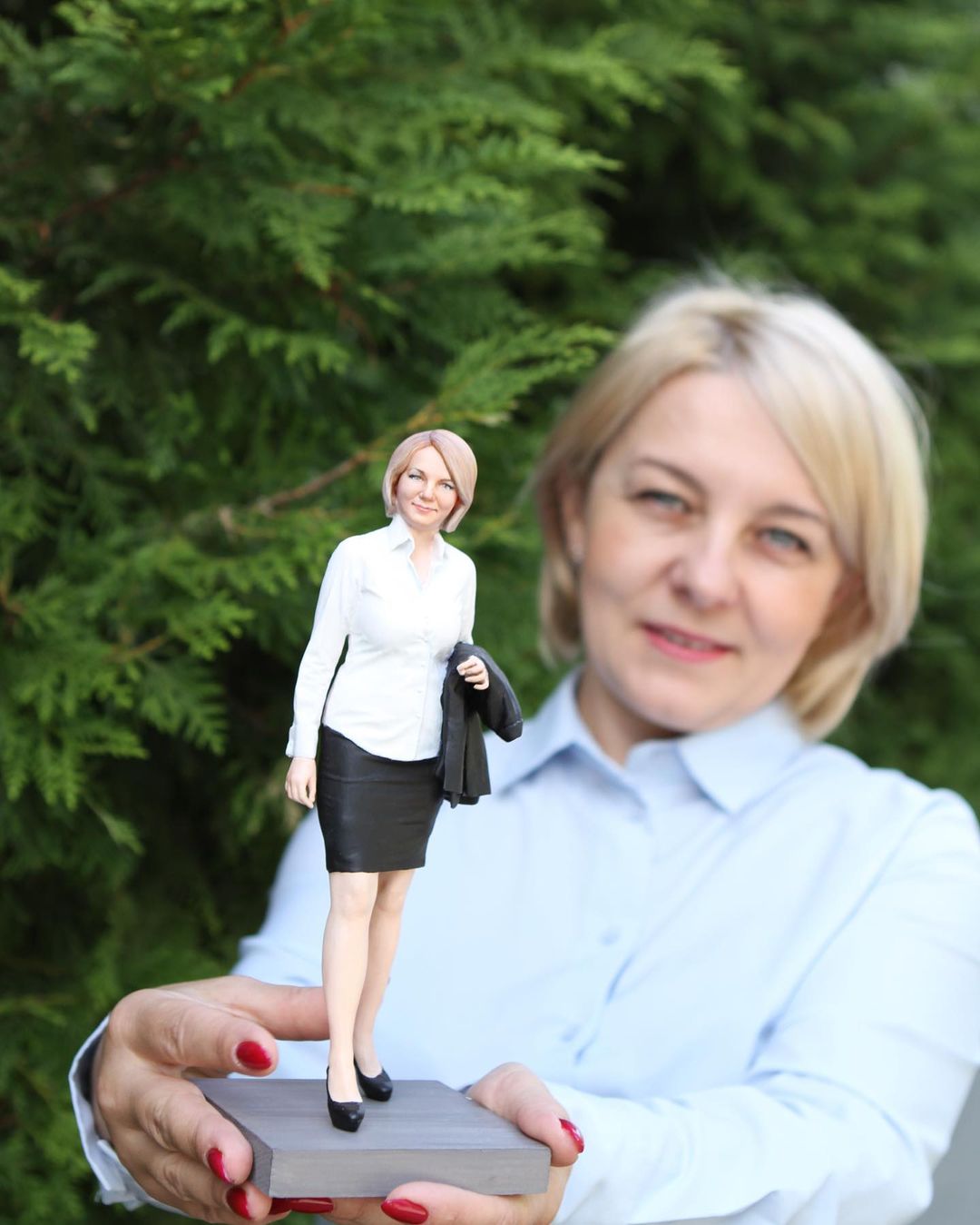 【オーダーメイド】3D肖像画 似顔絵 人形 フィギュア 彼氏 彼女 誕生日 ケーキトッパー 記念日 カップル 友達 プレゼント