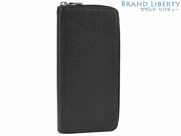 ほぼ新品ルイヴィトンタイガジッピーウォレットヴェルティカルラウンドファスナー長財布ノワールブラックカーフレザーM30503