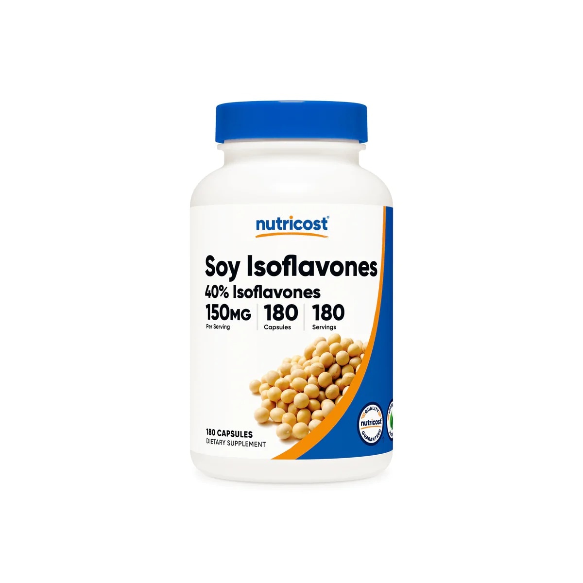 [USA] Nutricost ニュートリコスト Soy Isoflavones 150mg カプセル 180錠