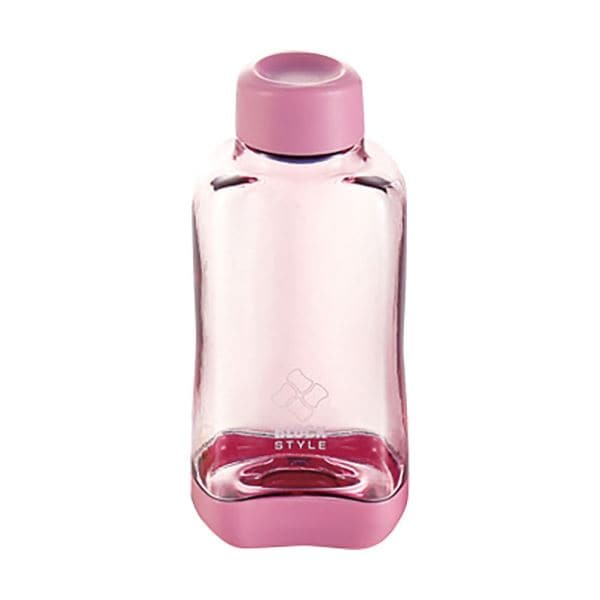 [5セット] パール金属 ブロックスタイル PCアクアボトル500 ピンク H-6035X5
