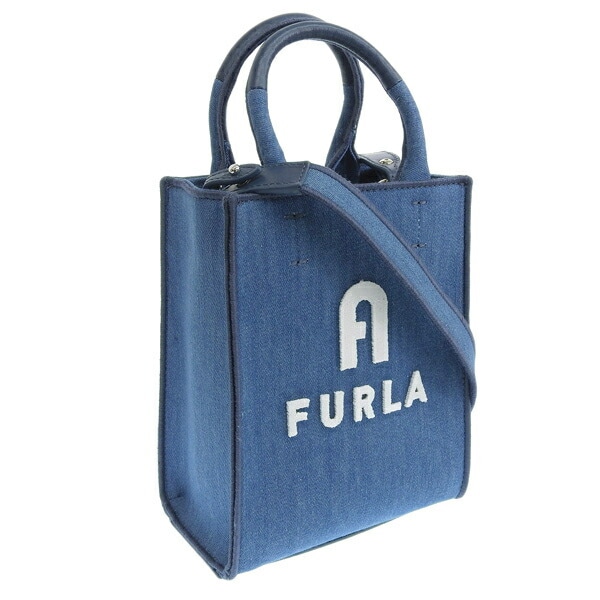 フルラ バッグ レディース 2WAY トートバッグ デニム FURLA OPPORTUNITY MINI TOTE N/S WB00831BX15442157S FURLA