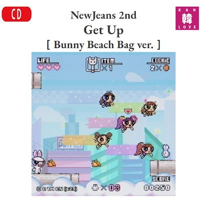 NewJeans 2nd EP【Get Up】Bunny Beach Bag ver.（バージョン選...のサムネイル