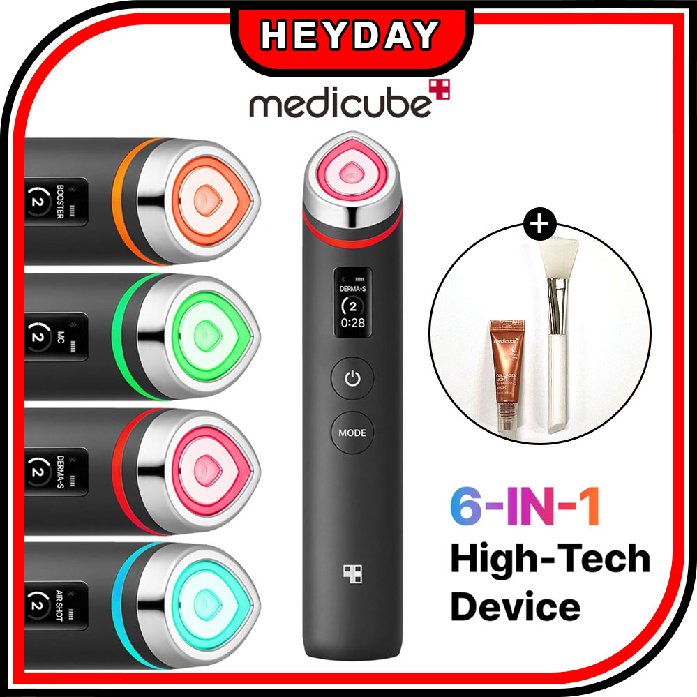 [クリアランスセール] [正規品] プレゼント贈呈+AGE-Rブースタープロ1台6役 ツヤ 毛穴 リフト 弾力 LED バイブレーション ダーマペン美顔器 24,774円