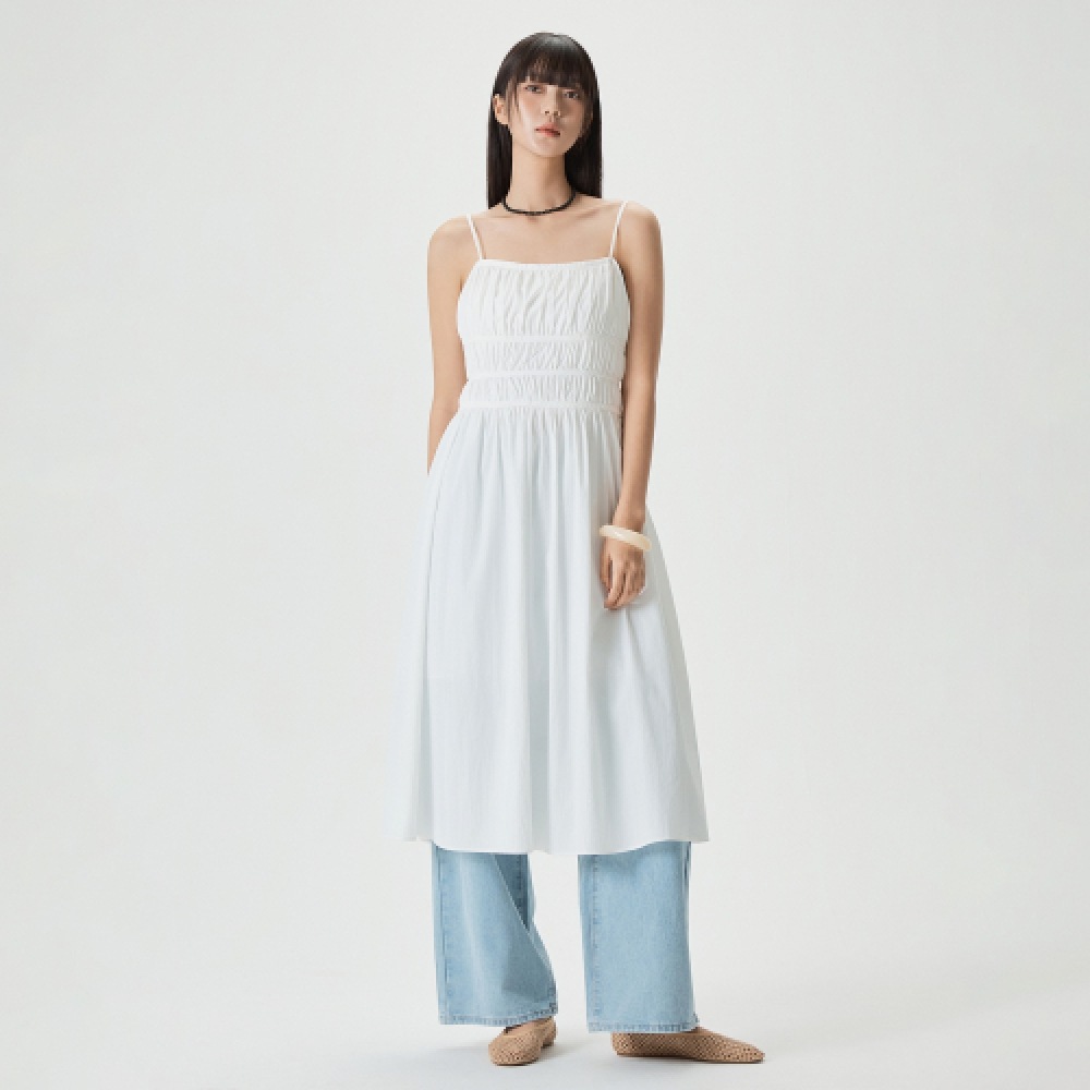 MIXXO シェーリングロングワンピース_MIWOWF503G