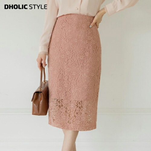 [メガ割りSALE]レースHラインスカート・p682207