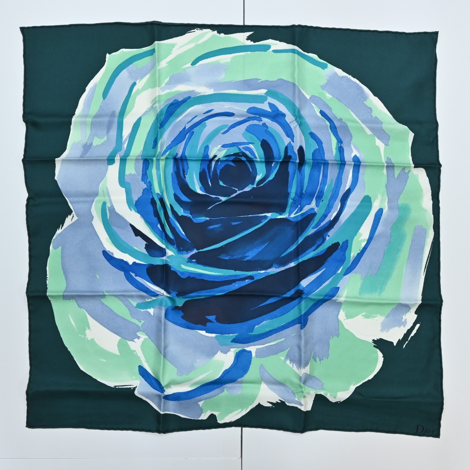 ディオール スカーフ 薔薇 バラ 花 Aランク di9907we