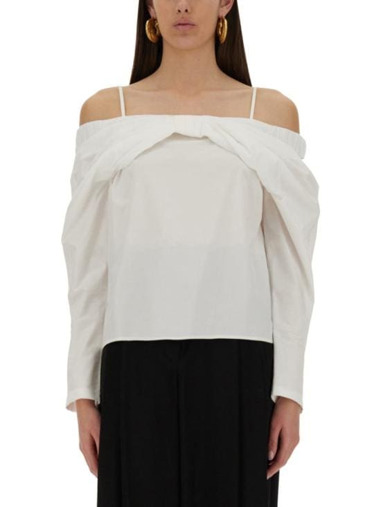 NINA RICCI Women Tops 25PCTO008CO1077 U1000 White