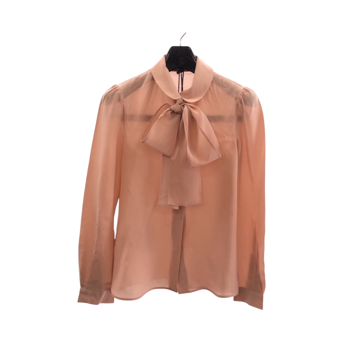超美品 リボン サイズ36 ピンク シルク AMM1 2014 994 長袖シャツ ブラウス レディース 501213 15,123円
