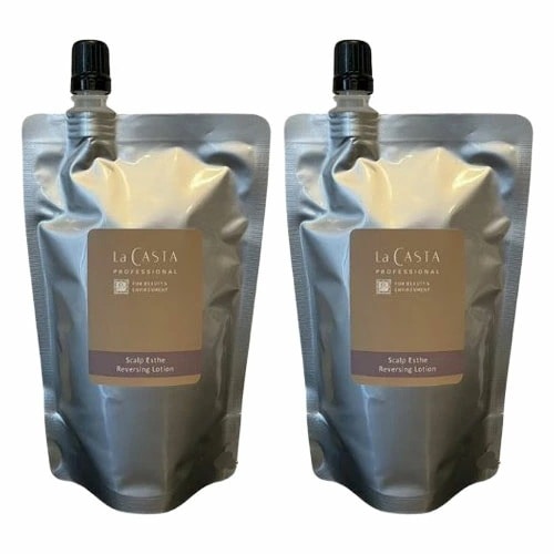 【2本セット】ラ・カスタ プロフェッショナル スキャルプエステ リバーシング ローション 140ml 詰替用 スキャルプトリートメント 頭皮ケア【La CASTA】