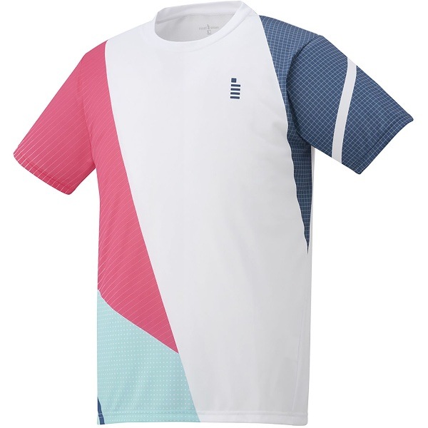 GOSEN ゴーセン ゲームシャツ ホワイト L テニス ゲームシャツ T2406-30 半袖