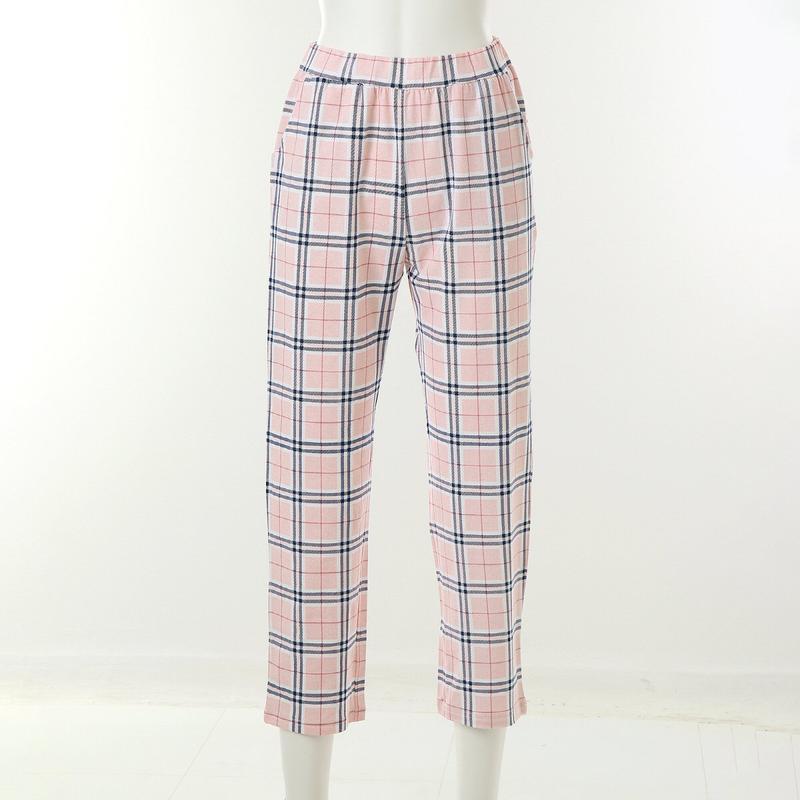 綿スパンソリッド女性室内着パンツ[VEPA101W]