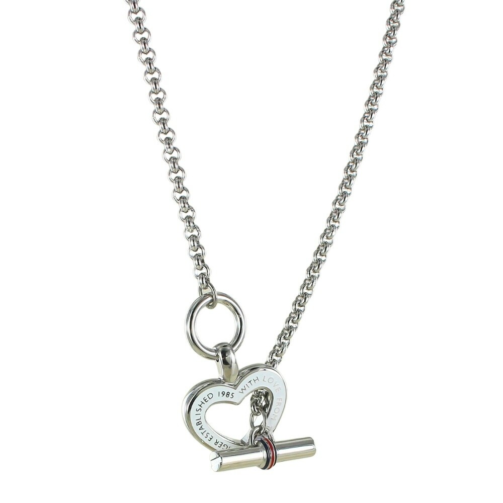 トミーヒルフィガー ネックレス レディース ハート 大人 かわいい シンプル チェーンネックレス ペンダント プレゼント 女性 女友達 ギフト 結婚式 結婚記念日 彼女 姉 妻 母 誕生日プレゼント