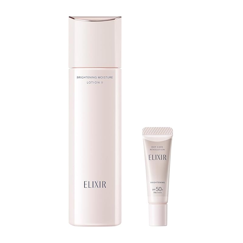 エリクシール(ELIXIR) ホワイト 美白&エイジングケア 化粧水 体感セット aD ba 化粧水 ・ ローション リラックス感のあるアクアフローラルの香り セット 170mL+5mL