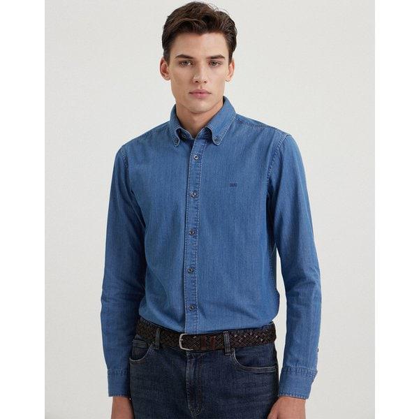 [24FW] [輸入品] コットン100% デニムシャツ DMSH4CT01B2