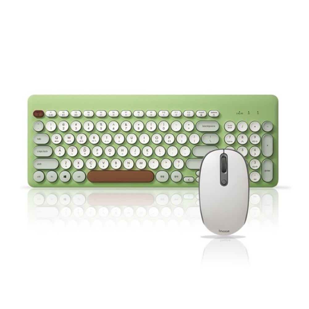 Retro Bluettooth Wireless Keyboard with mouse set