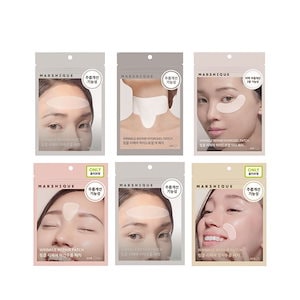 リンクルリペア ハイドロゲルパッチ 6種から選べる(アワード / 眉間 / ほうれい線 / おでこ / 首 / アイ) 韓国製 夜用密着ケアパッチ