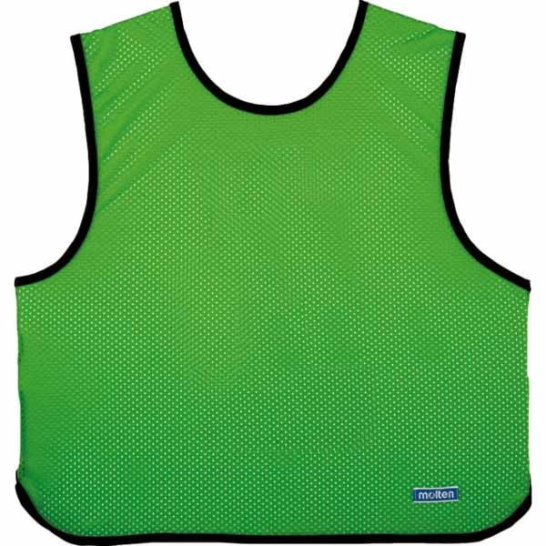 モルテン molten ジュニア用 ゲームベストジュニア10枚セット 無地の10枚セット 蛍光グリーン GB0112KGNN