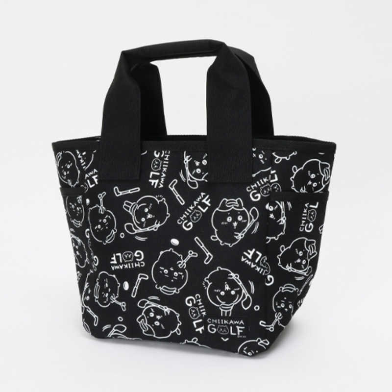 ちいかわGOLF　ちいかわゴルフ カートバッグ パター総柄 [W22×H23×D14cm] ブラック 【返品交換不可】　2409-CKG024BK00
