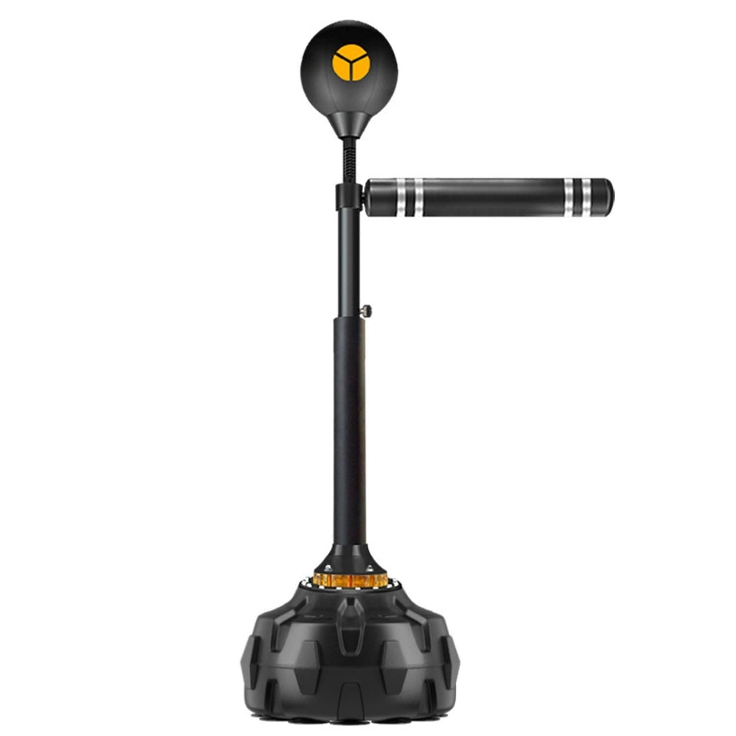 ボクシングマシンサンドバッグ練習ボールスピードトレーナー360回転スティックターゲット高さ調節可能PUレザー圧力緩和初心者に適していますボクシングエアロビクスホームジムホームトレ