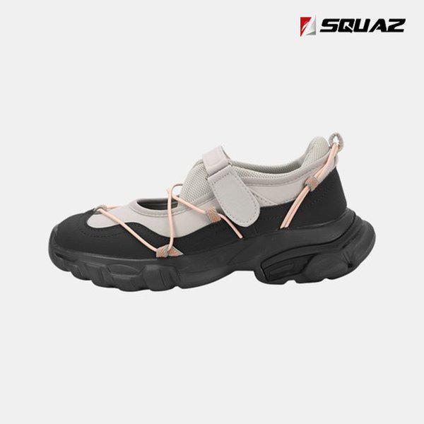 女性用厚底ストリングスニーカー バレエコア メリージェーンスニーカー SVIP016