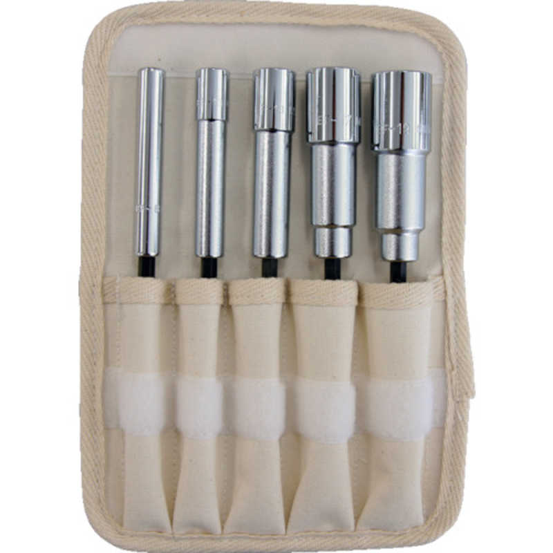 トラスコ中山　電動ドライバーソケット 810131719　TEF5SET