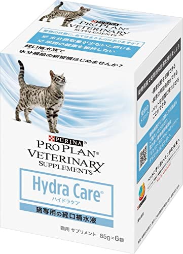 他サイト： ピュリナ プロプラン 経口補水液 ハイドラケア 猫用 サプリメント パウチ (85gx6袋）水分補給 オズモライト配合の商品画像