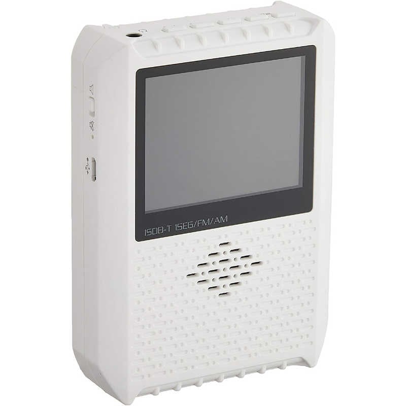 WINTECH　ワンセグ対応ポータブルラジオ ワイドFM対応　TVR-L37