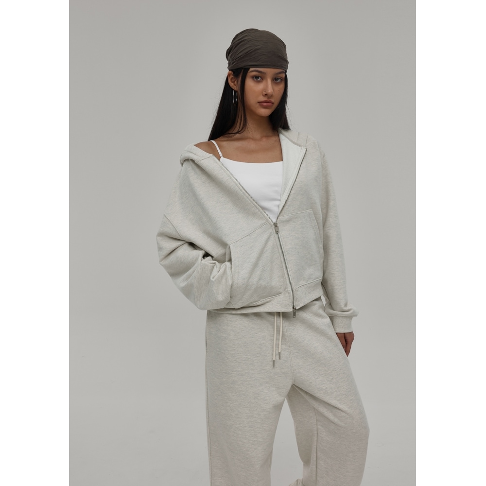 ブラックアップ [B-BASIC] ヘビースウェットパーカージップアップ