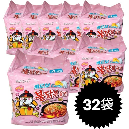 カルボブルダックポックンミョン 130g x 32袋
