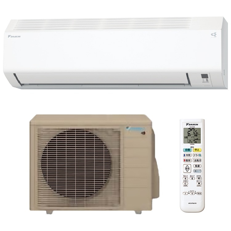 エアコン おもに12畳 重塩害仕様 2024年モデル Eシリーズ ホワイト 冷暖房 除湿 ストリーマ 単相100V S364ATES-WE2 83,900円