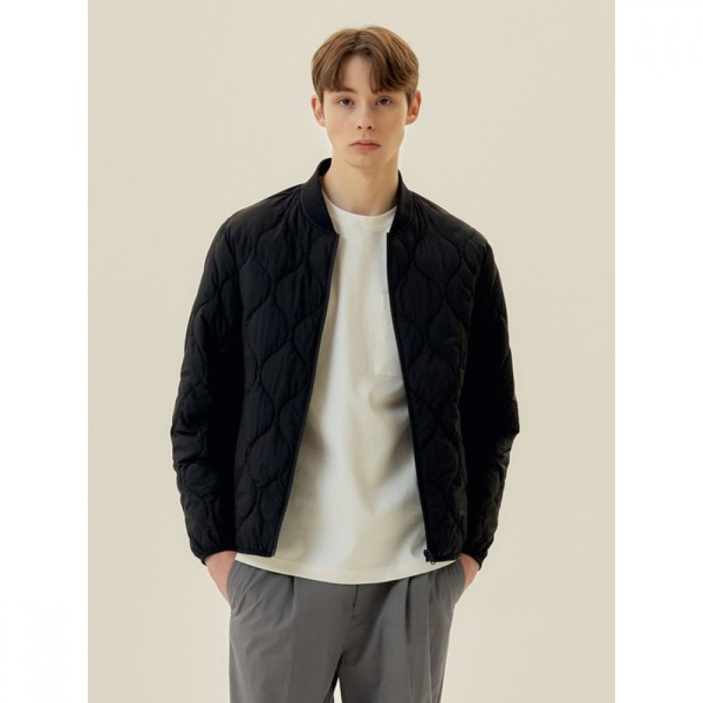 [マインドブリッジ] キルトライトウェイトブルゾン_2色