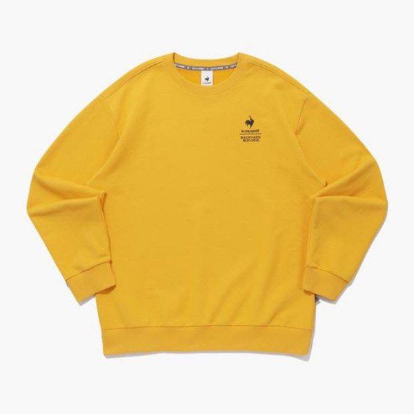 長袖Tシャツ NQJ QP423CFSO1-GOR [裏庭ビルダー x ] トレーナー / グレーオレンジ
