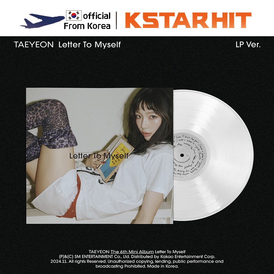 (LP Ver.) TAEYEON - Letter To Myself (6枚目のミニアルバム)