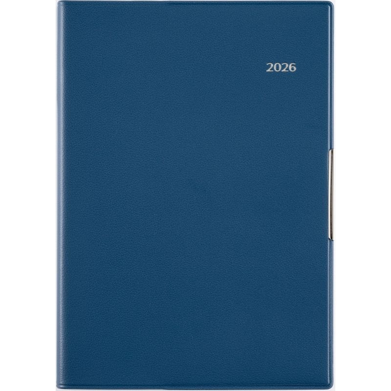 （まとめ買い）高橋書店 2026年 手帳 No.241 フェルテ11 B6判 週間バーティカルノート式＆月間ブロック式 ダルブルー [x3]