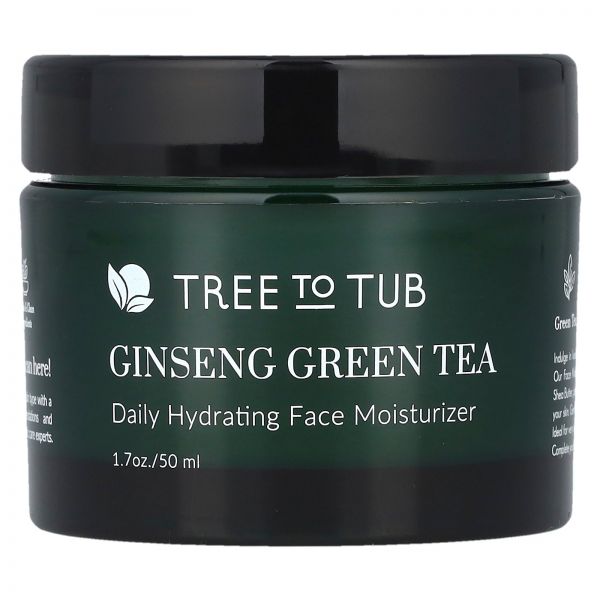 , Ginseng Green Tea, Daily Hydrating Face Moisturizer , 1.7 oz 50 ml