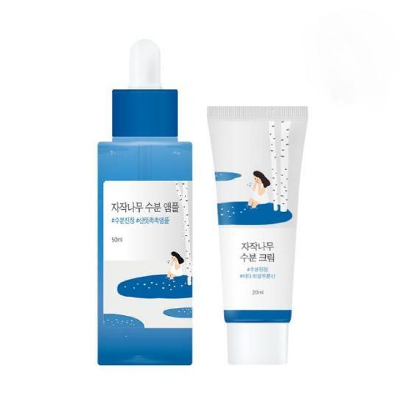 【速水分アンプル】ラウンドラップ白樺水分アンプル50ml企画（クリーム20ml）