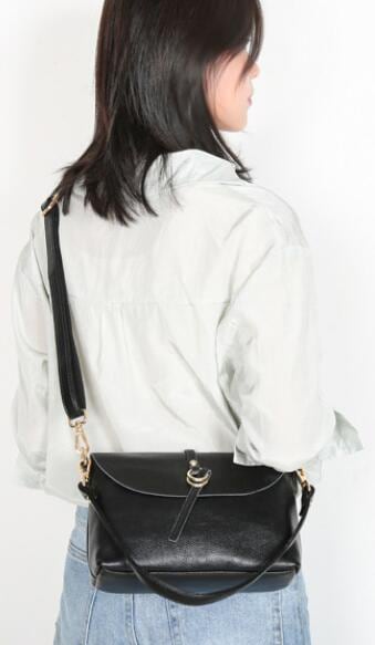 レディースバッグ ショルダーバッグ 斜め掛け 本革 牛革[K](T)