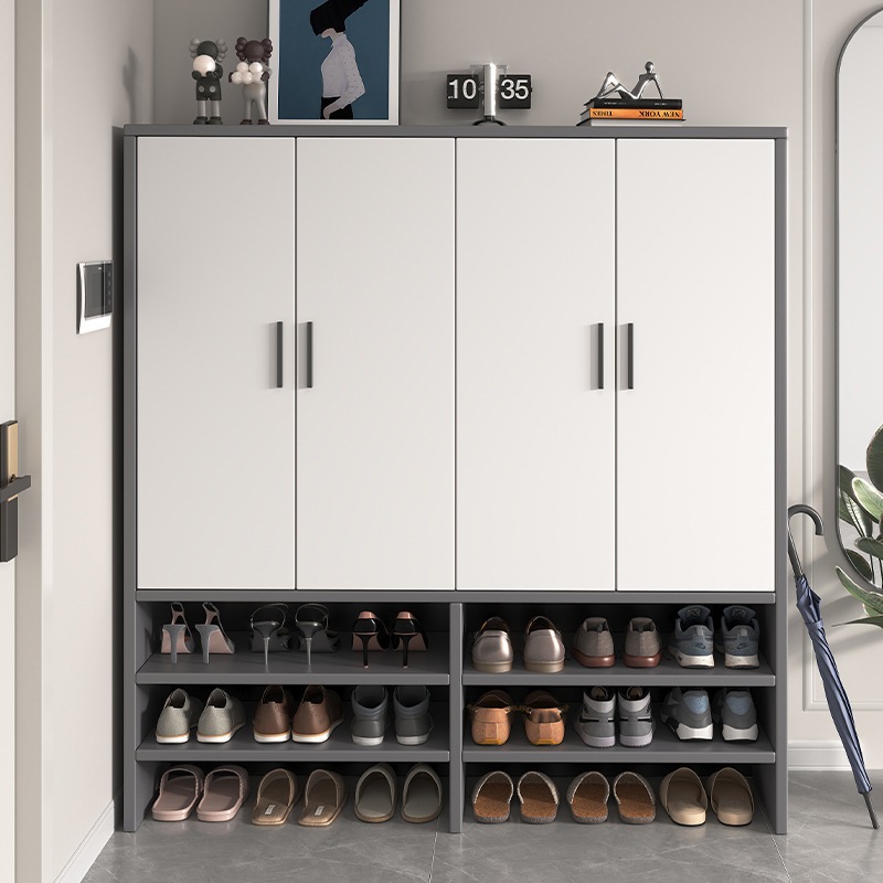 オープンシューズキャビネットホームドアウェイ大容量大容量マルチレイヤースーパーラージニュー2024ホットサイズのストレージキャビネット