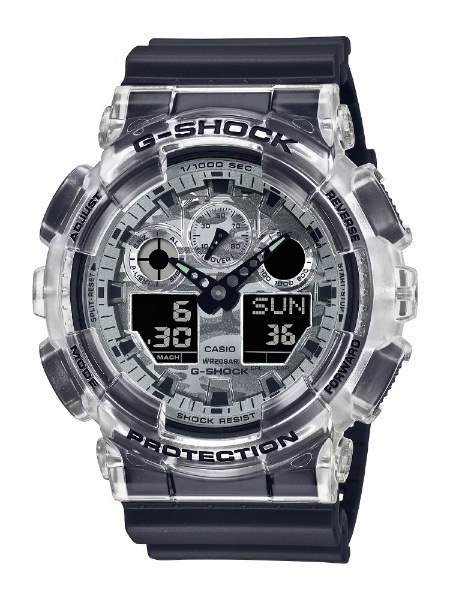カモフラージュ スケルトンシリーズ GA-100SKC-1AJF