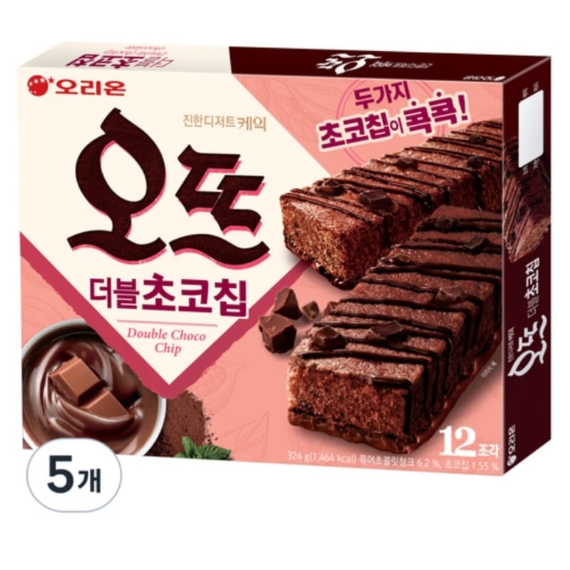 オリオンオートダブルチョコチップ12p324g5個