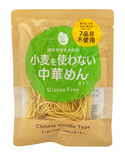 日本に 大潟村生産者協会 グルテンフリー習慣 小麦を使わない中華めんタイプ 90g12袋 ラーメン
