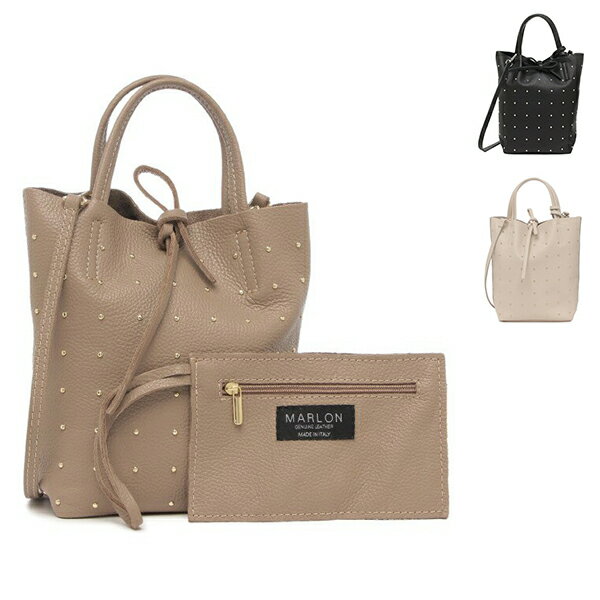 ハンドバッグ ショルダーバッグ レディース BS0583 SHOPPER MINI TOTAL STUDS SILVER 2WAY スタッズ