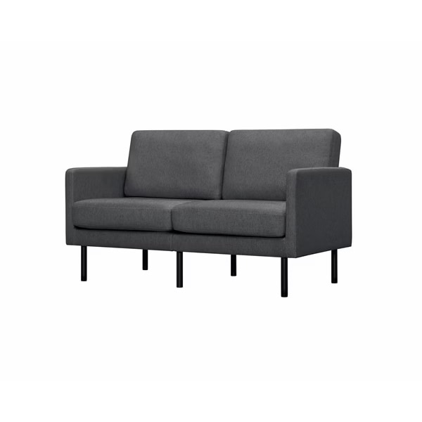 PCS-2Sダークグレー 2人掛けポケットコイルソファ メーカー直送