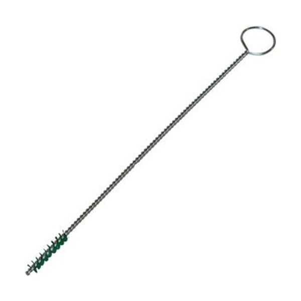 （まとめ）TRUSCO 小径パイプブラシ3.5mm HACCP対応 グリーン TMPB-3.5-GN 1本10セット
