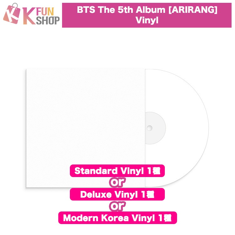 選択 [Vinyl] BTS 正規5集 ARIRANG 防弾少年団 アリラン 当店特典 韓国チャート反映【キャンセル不可】