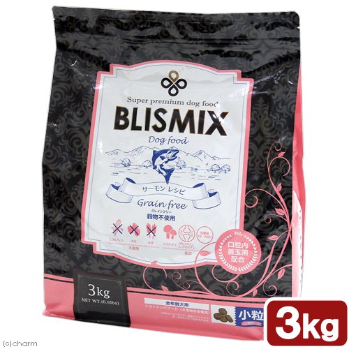 ドッグフード　ブリスミックス　グレインフリー　サーモンレシピ　グレインフリー　３ｋｇ　ＣＲＣ45―03―10―04―00