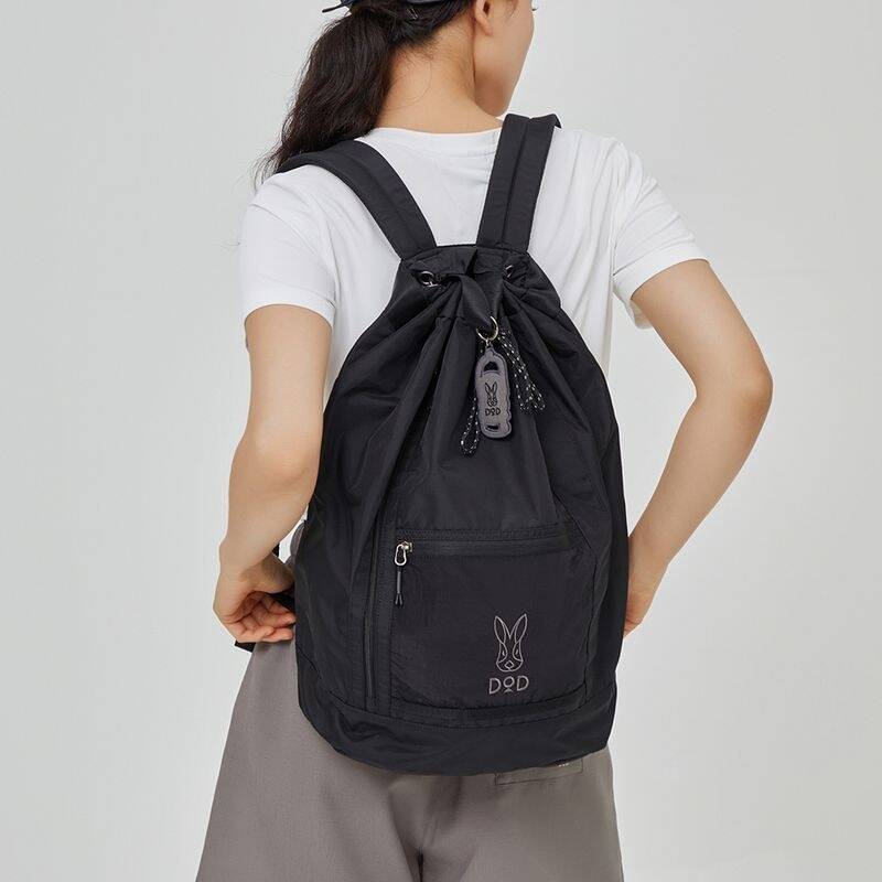 DOD グリッド ライトウェイト ストリング バックパック（25L）（ブラック） A5243SBP03BLK 366581