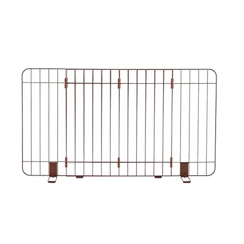 伸縮スタンド簡易ペットゲート９０－１２０茶　ＣＲＣ40―50―35―08―00