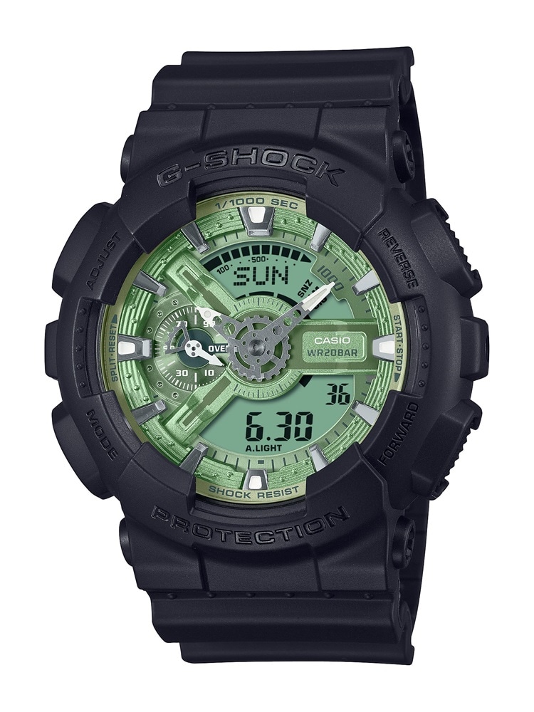 カシオ CASIO 腕時計 G-SHOCK ANALOG-DIGITAL 110 SERIES GA-110CD-1A3JF
